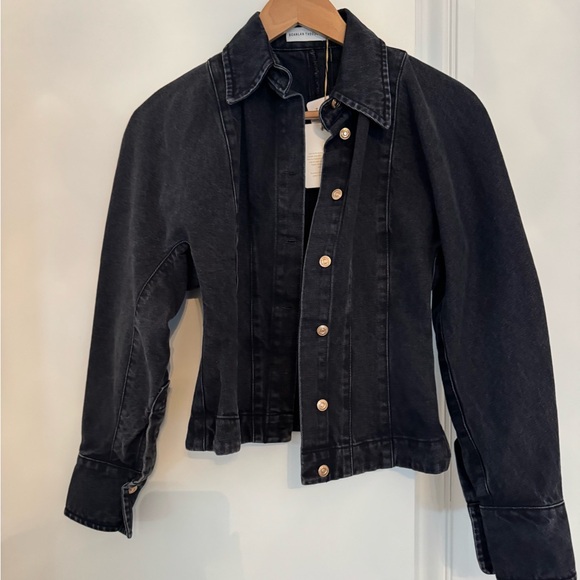 Scanlan Theodore Jackets & Blazers - Scanlan Theodore Dark Denim Jacket